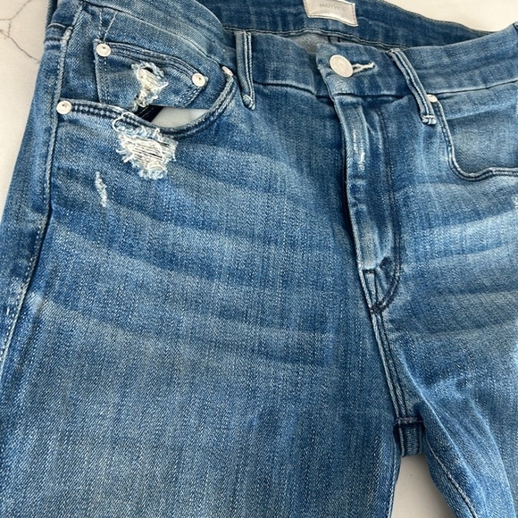 MOTHER Skinny Jeans the THE LOOKER Graffiti Girl size 26 - Picture 11 of 12